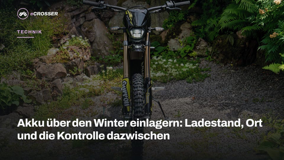 Akku über den Winter einlagern: Ladestand, Ort und die Kontrolle dazwischen