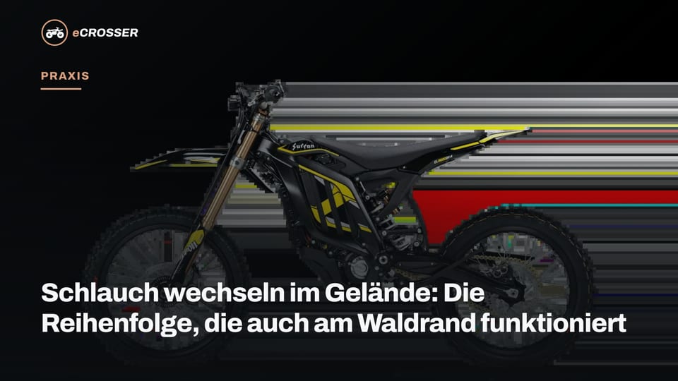 Schlauch wechseln im Gelände: Die Reihenfolge, die auch am Waldrand funktioniert